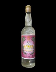 金門高粱酒 紅標58度 750ML
