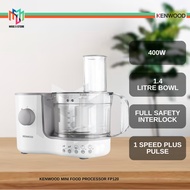 Kenwood FP120 Mini Food Processor 400W Full Safety Interlock FP120 Mesin Pemperosesan