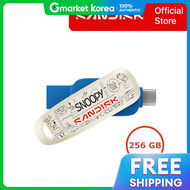 Sandisk | Sandisk Snoopy Phone Drive USB Flash Drive 256Gb Ddc6 Blue Gen1 400Mb/S