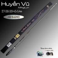 Huyen Vu 4H hand rod specializes in plucking perch, giving extra tips