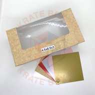 4.5”x8.5”x3” Preformed Pastry Box