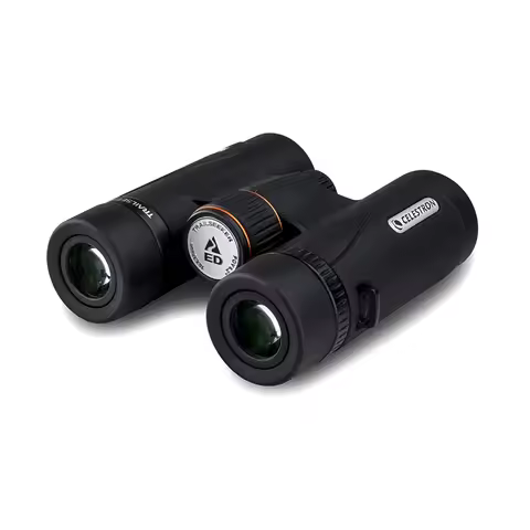 Celestron TrailSeeker ED 8x32 Binoculars Compact Binocular Objective Lenses Fully Broadband Multi-Co