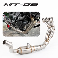 Motorcycle Exhaust Escape For Yamaha MT-09 FZ-09 XSR900 Trace9/GT 2021-2022