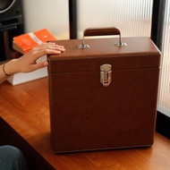 黑膠唱片收納箱 LP 懷舊風 手提 黑膠唱片箱 黑膠 12吋黑膠