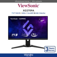 Viewsonic XG2709A | 27" | 1ms MPRT | 240Hz | IPS Gaming Monitor