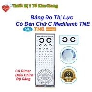 Vision Chart with C-shaped Light