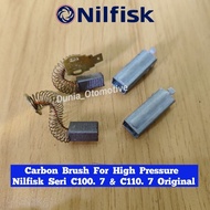 Carbon Brush Charcoal For High Pressure Cleaner Nilfisk C100. 7 & C110. 7 Original | High pressure N