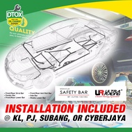 Ultra Racing Perodua BEZZA 1.3 2017 Front Lower + 4 point Rear Lower (Stage 2) with Installation (LA