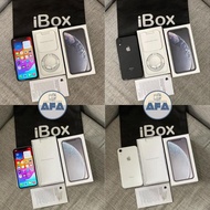 iPhone XR | X 64GB 128GB 256GB ORIGINAL FULLSET GARANSI RESMI IBOX