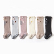 [Cute and Funny] Children's Over-knee Stockings Newborn Baby Socks Plain Color 新生儿防滑纯色长筒袜男女宝宝过膝袜