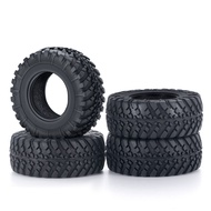 4PCS Rubber Tyres Wheels Tires 15x38mm for Kyosho 1/18 Jimny Upgrade Parts