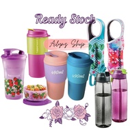 💯 ORIGINAL TUPPERWARE QUENCH &amp; SNACK SET H2GO TUMBLER WITH STRAW DRINKING BOTTLE BOTOL AIR