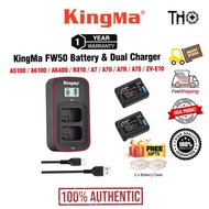 Kingma FW50 Dual charger + 2 Battery original Kingma (1 Years Warranty)