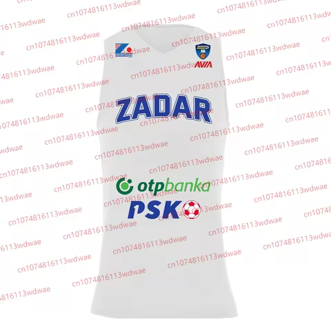 2025 Serbia Basketball League Men Basketball Shirt KK Zadar Kit Jersey KARLO ŽGANEC 9 Basketball Ves