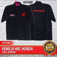 KEMEJA Bigsize HRC short sleeve Honda HRC shirt Honda HRC shirt Honda HRC uniform Honda HRC Pdh Hond