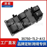 Suitable for Acura TSX Glass Lifter Switch 35750-TL2-A12 Window Control Accessories Button Button