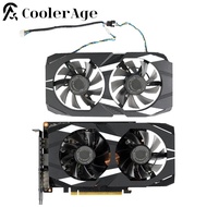 *75mm FD8015U12S 12V 0.5A GTX1650 GTX1660 Ti GPU Fan For ASUS Dual GTX 1650 1660Ti Graphics Card Fan