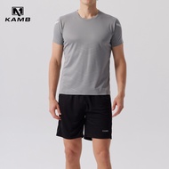 KAMB baju olahraga pria sport 1 set dry fit