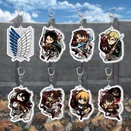 GANTUNGAN Attack on Titan AOT Acrylic Keychain Bag Accessories