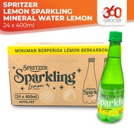 SPRITZER LEMON SPARKLING NATURAL MINERAL WATER LEMON - 24 x 400ML