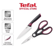 Tefal Comfort Set 2pcs Sciss+Knife Comfort Red Gam Tef (K250S2)