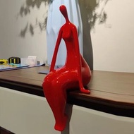 Abstract Female Yoga Body Art Sculpture Handmade Nude Belle Portrait Figurine Living Room Decor Artw