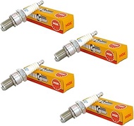 NGK Spark Plug LFR6A 6668 (Pack of 4) Watercraft FX FZR FZS VX VXR VXS Reach 26.5mm Hex Size 16mm Ga