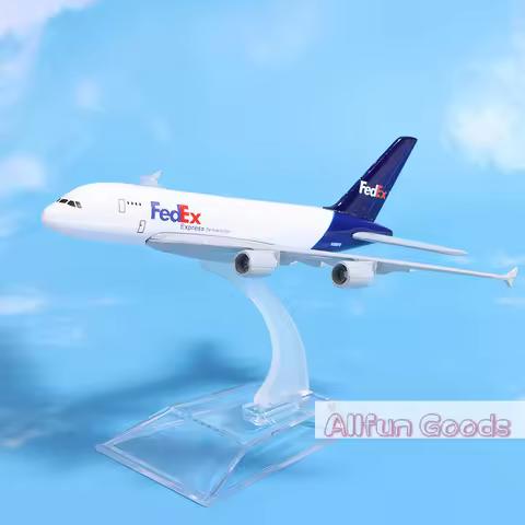 [TG835]Scale 1:400 Fedex Airlines Aircraft Model - Ideal Addition To Any Diecast Aircraft Collection
