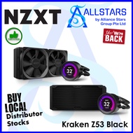 (ALLSTARS : We are Back PROMO) NZXT Kraken Z53 240mm Liquid Cooler with RGB (RL-KRZ53-01) (Warranty 6years with TechDynamic)
