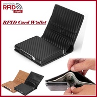 New Arrival Antitheft Credit Card Holder Blocking Rfid Leather Smart Wallet Card Package
