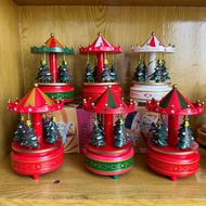 Christmas Carousel Music Box Music Box Creative Gift Ornaments