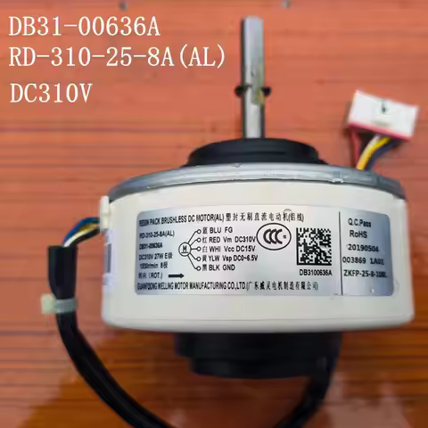 For Samsung Air conditioning DC motor Fan DB31-00636A RD-310-25-8A(AL) SIC-41CVJ-F127-2 DC310V 27W p