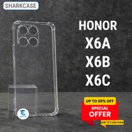 Honor X6A, X6B, X6C transparent flexible silicone shockproof case protects phone camera Honor phone 