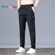 Cozy Up Mens Straight Cotton Loose Casual Pants