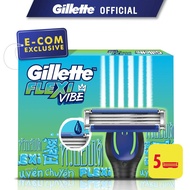 Gillette Flexi Vibe - 5 Carts (ECOM)