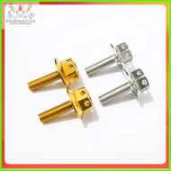 ✫ ✁ HENG Motorcycle Front Cowling Bolt Kit - Gold & Silver Options for Mio Sporty, SoultY, Amore, M
