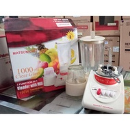 BLENDER KACA MATSUNICHI 3 FUNCTION IN 1 NATIONAL 2 GELAS AWET GARANSI