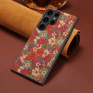 For Samsung A15 A20S A52 A53 A54 A33 A34 A36 A23 A41 A56 S26 S24 Ultra Faux Leather Shockproof Case