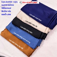 Silk fabrics of all kinds are soft and thick from the company for making ao dai, dresses, pants,... 