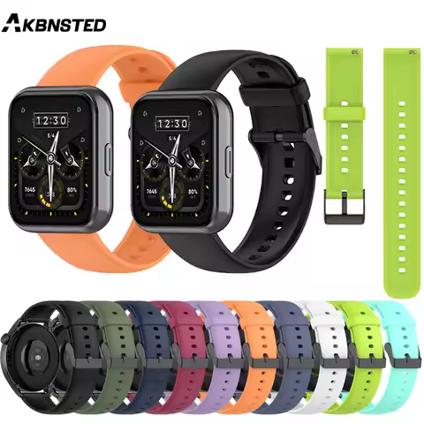 Official Strap For Realme watch 2 pro band Silicone Wristband For Realme watch 2 /Realme s pro /Real