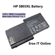 SB03XL Battery for HP EliteBook 820 G1 G2 720 725 G1 G2 E7U25AA SB03046XL HSTNN-IB4S HSTNN-IB4T 7173