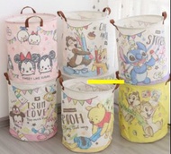 宿舍 家用 收納 洗衣籃 可摺疊 Disney Toy story Buzz Lightyear Tigger Lightning McQueen Donald Duck Mickey Mouse W