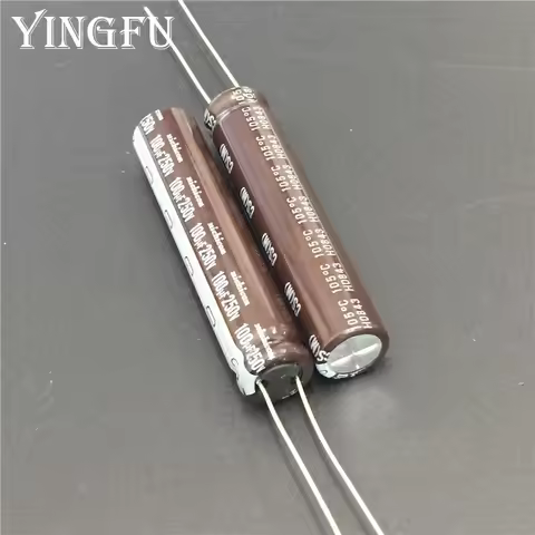 5pcs/50pcs 100uF 250V NICHICON CS Series 10x50mm High Ripple Current High Reliability 250V100uF Alum