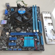 Ready Paket Motherboard Mobo Asus H61 + Core i5 2400 + RAM 8GB 4GB 2GB