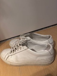 男裝Common Projects Original Achilles Leather Sneakers 白鞋 41號 (原價 $3800)