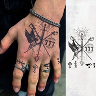 Hình xăm bán vĩnh viễn không thấm nước, Con'số may mắn 777 - Kiếm, Chim én, Thiết kế hòa bình, Sử dụ