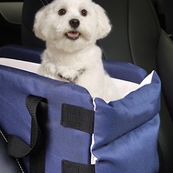 Center Console Dog Carrier Detachable Cat Car Carrier Console Pet Car Seat Breathable Travel Car Car