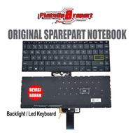 (Genuine Backlight) ORI NEW Keyboard Laptop Asus K413 M413 S413 X421 A413 A413E A413EP-VIPS551 K413E