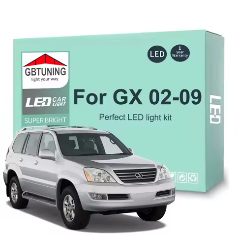 18Pcs Cars Accessories For Lexus GX470 GX430 2002 2003 2004 2005 2006 2007 2008 2009 Canbus Dome Tru