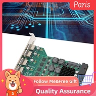 Superparis PCIE to USB 3.0   USB3.0 Controller PCIE Serial Card 5Gbps for LINUX Windows